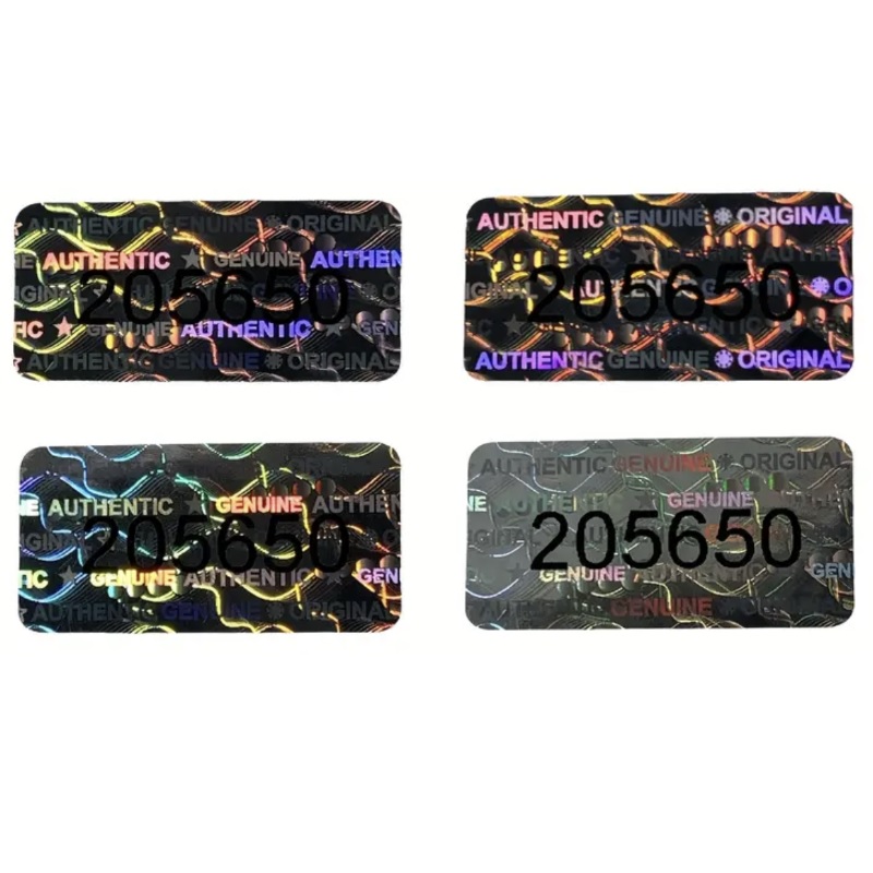 Bilde av Holografic sticker tamper proof/ VOID / AUTHENTIC with number. 80102039 (DE,SE,NO,FI,RO,PL)